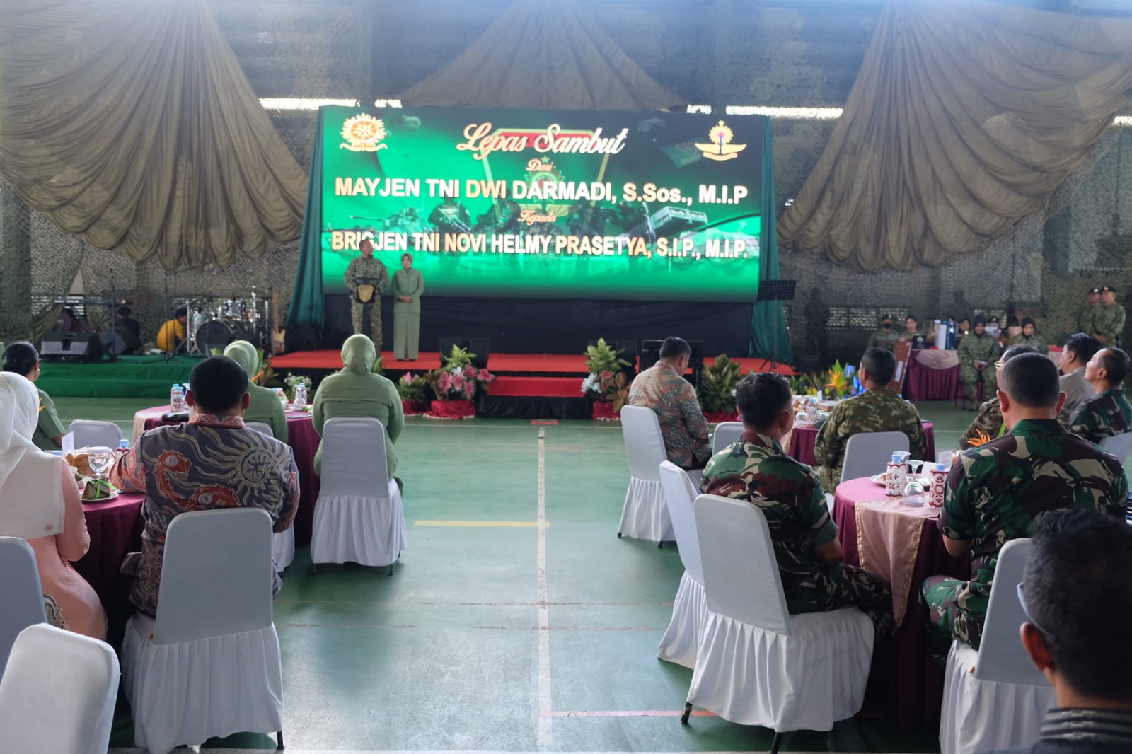 Wadan Lantamal Vi Hadiri Lepas Sambut Pangdivif 3 Kostrad Lantamal