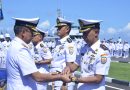 Danlantamal VI Makassar Pimpin Sertijab Dua Pemegang Tongkat Komando di Jajarannya