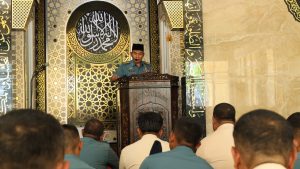 Tingkatkan Pembinaan Mental Rohaniah Personel, Lantamal VI Makassar Adakan Kauseri Agama