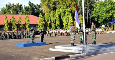 Upacara Bendera 17-an Lantamal VI Makassar, Bacakan Amanat Kasal