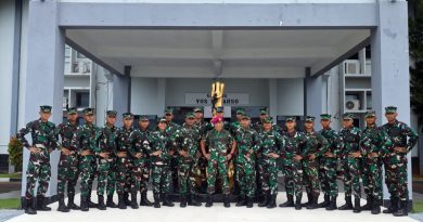 Danlantamal VI Makassar Beri Pembekalan kepada Perwira remaja PK Angkatan XXX/A dan Bintara remaja PK Angkatan XLIII/1