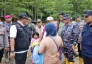 Danlantamal VI Makassar Bersama Forkopimda Sulsel Kunjungi Wilayah Terdampak Banjir dan Tanah Longsor di Kabupaten Luwu-Sulsel