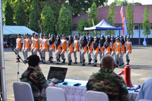 Meriahkan HUT ke-79 TNI tahun 2024, TNI Di Makassar Gelar Lomba PBB Tingkat SMP