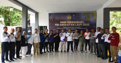 Peringati Hari Hidrosal Tahun 2025, Lantamal VI Makassar Laksanakan Sosialisasi Keselamatan Pelayaran  dalam Bingkai Coffe Morning