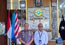 Danlantamal VI Makassar terima Kunjungan Silaturahmi Executive Director 4 pada Regional 4 Pelindo