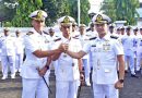 Tongkat Komando Komandan Kapal Perang KRI Badau-841 Satrol Lantamal VI Diserahterimakan