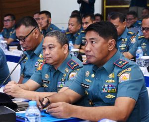 Danlantamal VI Makassar Ikuti Rakor Renaku I TNI AL Tahun 2025