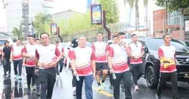 Danlantamal VI Ikuti Bhayangkara RunPeringatan Hari Bhayangkara ke-79 tahun 2025