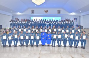 Silaturahmi Ketua Korcab VI DIA II Bersama Kowal Makassar di Lantamal VI