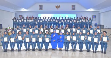 Silaturahmi Ketua Korcab VI DIA II Bersama Kowal Makassar di Lantamal VI