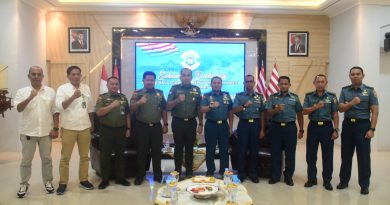 Danlantamal VI Terima Courtesy Call Kepala Balai Gakkum Kehutanan Wilayah Sulawesi