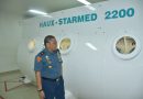 Rumah Sakit TNI AL  Jala Ammari Lantamal VI Kenalkan Terapi Oksigen Hiperbarik pada Awak Media Kota Makassar
