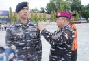 Upacara Pembukaan Latihan Penanggulangan Bencana di Lantamal VI