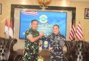 Danlantamal VI Makassar Terima Audensi Aster Kaskogabwilhan II