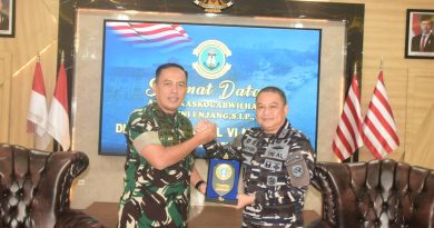 Danlantamal VI Makassar Terima Audensi Aster Kaskogabwilhan II