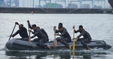 Adu Ketangkasan Prajurit Semarakkan  Hari Ulang Tahun ke-75 Lantamal VI